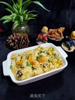 Make Chicken breast pumpkin rice step 11