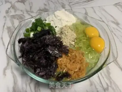 Make Frozen cucumber eggs step 1