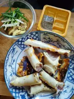 Make Curry crab stick step 0