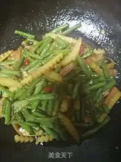 Make ♪ The beans are fried with potatoes ♪ step 9