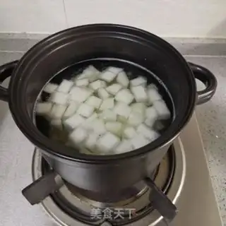Make Lotus melon soup step 4