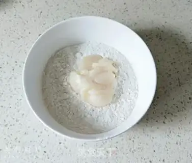 Make Double-coloured souffle step 0