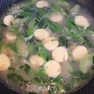 Make Soup with tofu shrimp and melon step 6