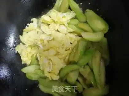 Make Smelt fried eggs step 5