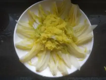Make Garlic doll food step 6