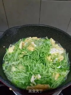 Make Peas seed egg soup step 6