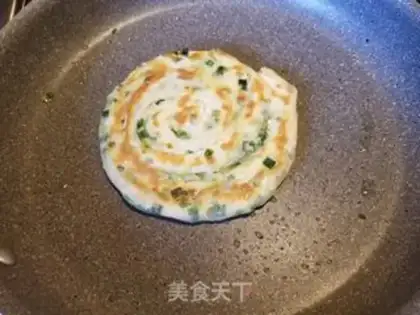 Make Onion cake step 9