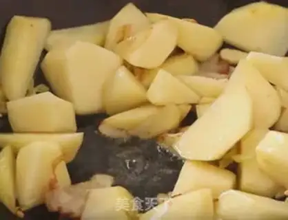 Make Potato-burning melons step 2