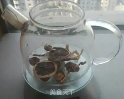Make An orange tea step 0