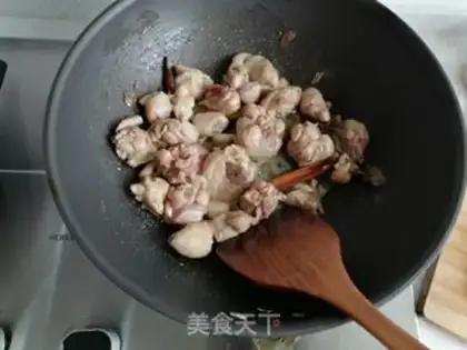 Make Potato chicken step 3