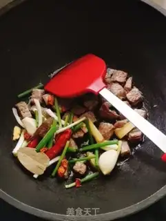 Make Abalone beef step 4