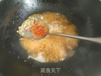 Make Garlic doll food step 12