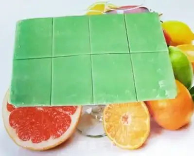 Make Double-coloured souffle step 21