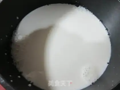 Make Peach milk jelly step 2
