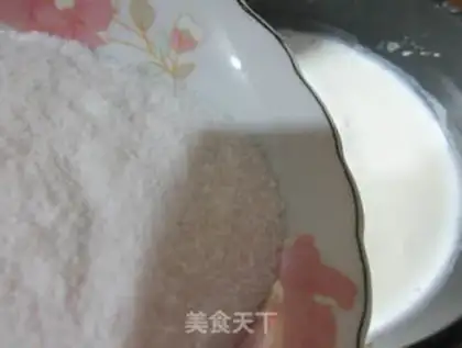 Make Peach milk jelly step 3