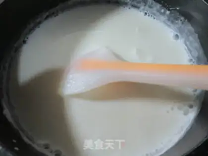 Make Peach milk jelly step 4