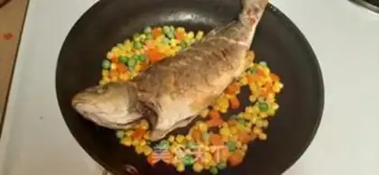 Make The soybeans and the yellowfish step 8