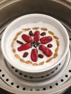 Make Rose rice cake step 8
