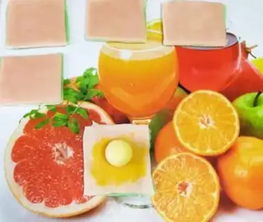 Make Double-coloured souffle step 27