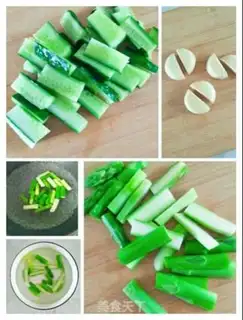 Make Fishcake salad step 1