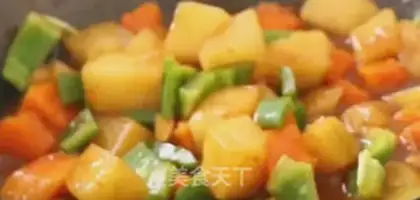 Make Pumpkin potatoes step 4