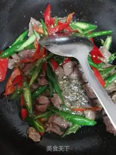 Make Fried beef step 4