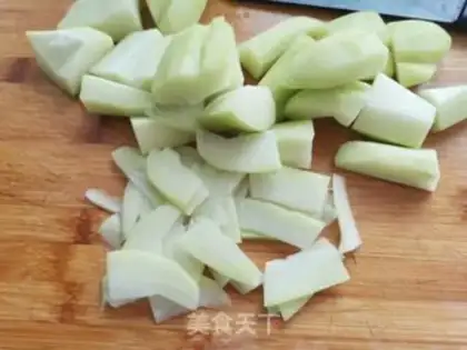 Make Fried Spade step 1