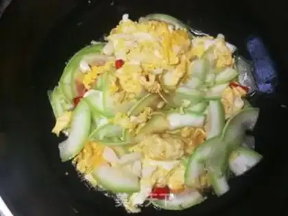 Make Fried eggs step 8