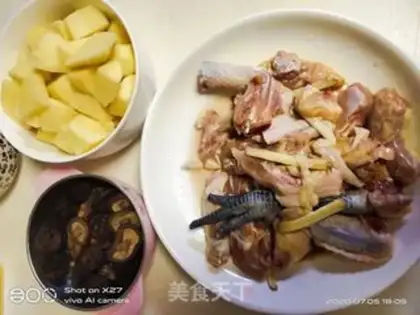 Make Potato mushroom chicken step 0