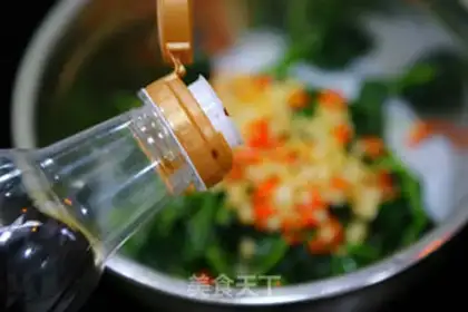 Make A spinach fan step 17