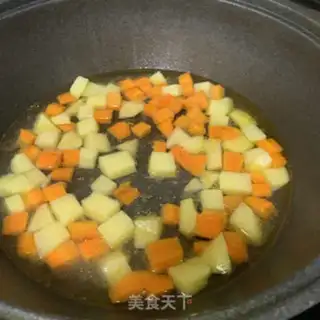 Make Curry potatoes step 5