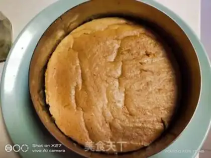 Make Tea mousse cake step 21