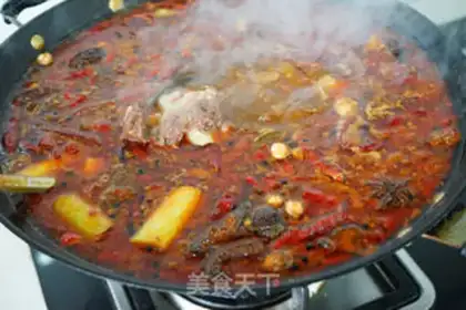Make Hot pot practice step 17