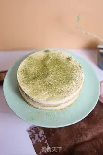 Make Tea mousse cake step 25