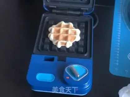 Make Super soft coconut waffles step 5
