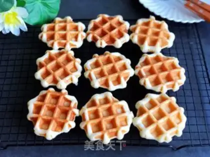 Make Super soft coconut waffles step 6
