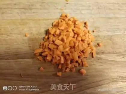 Make Carrot eggs step 1