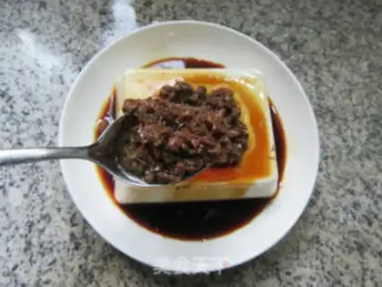 Make Tofu in mushroom sauce step 3