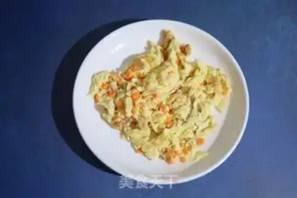 Make Carrot eggs step 8