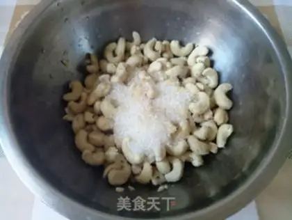 Make Frozen cashew step 1