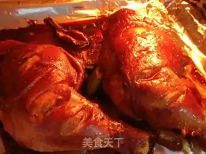 Make Honey roasted chicken legs step 8