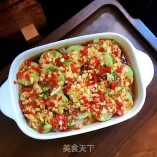 Make A fan of silk melons step 9