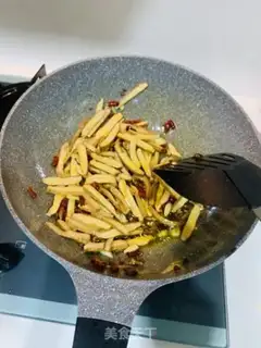 Make Spicy bean dry step 2
