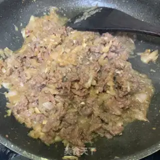 Make Beef cake step 11