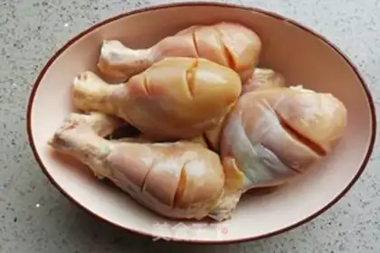 Make Red chicken legs step 1