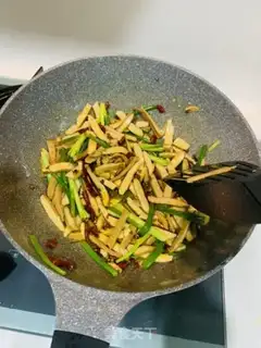 Make Spicy bean dry step 4