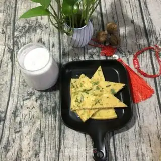 Make An onion egg shrimp cake step 10