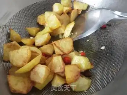 Make ♪ Dust sausage potatoes ♪ step 7