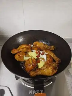 Make Red chicken legs step 8