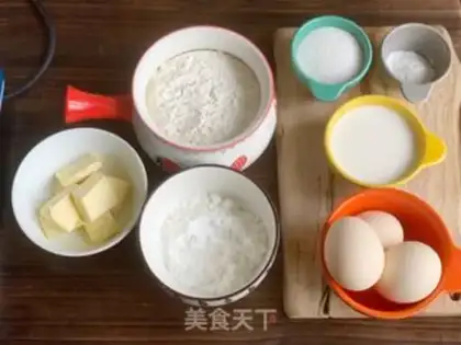 Make Milk waffles step 0